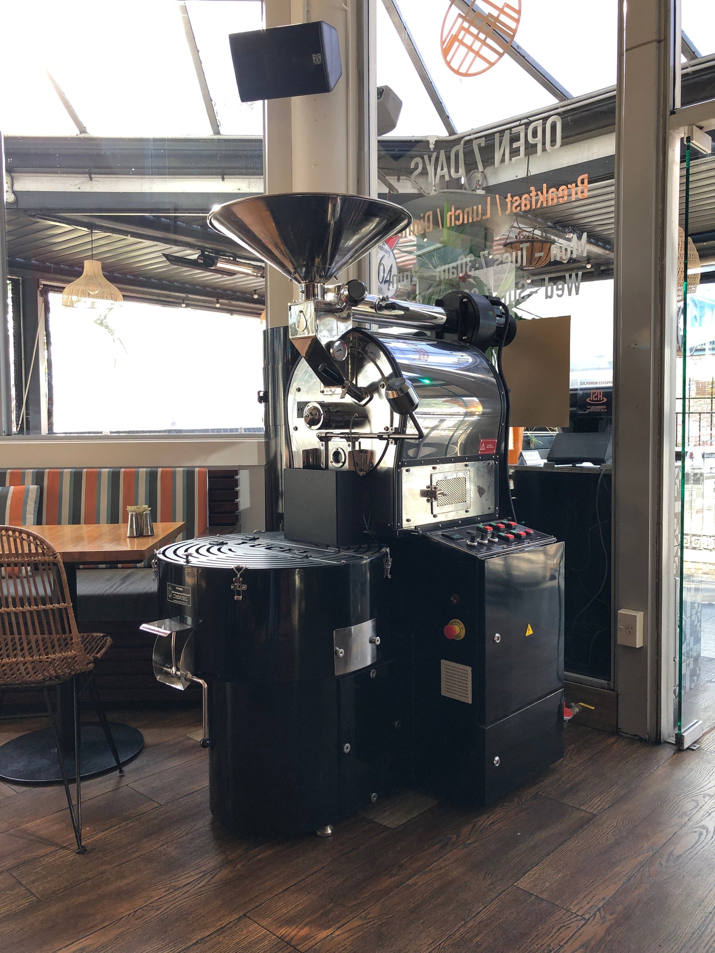 10kg Yucel coffee roaster for café and commercial coffee roasting Turkey Auckland NZ Sydney Brisbane Melbourne Perth Adelaide Australia