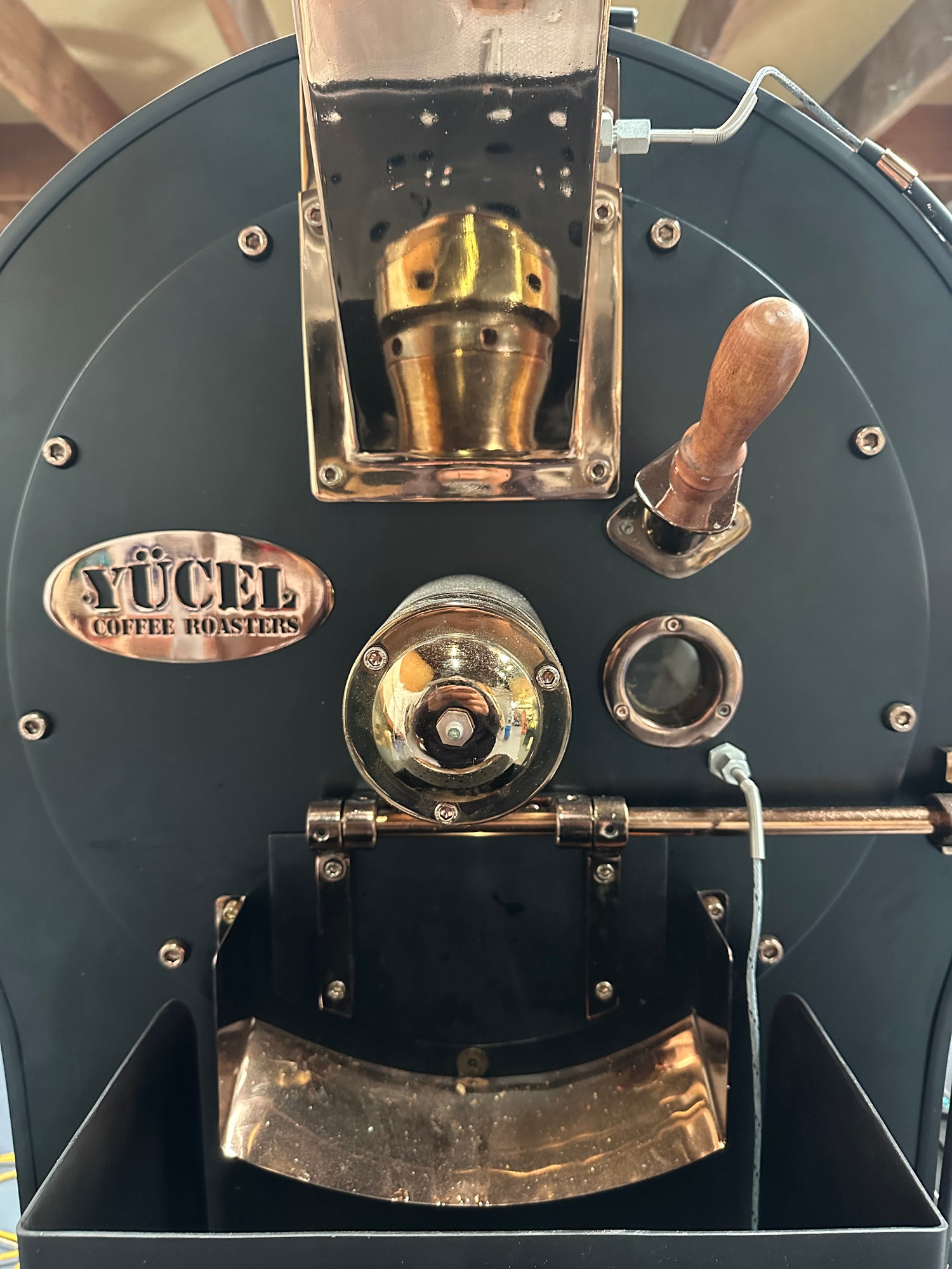 Yucel 20kg professional coffee roaster – advanced roasting technology for specialty coffee businesses Turkey Auckland NZ Sydney Brisbane Melbourne Perth Adelaide Australia 
